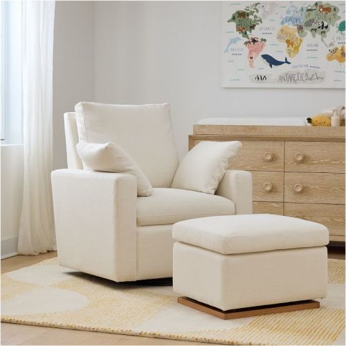 Harmony Upholstered Gliding Ottoman