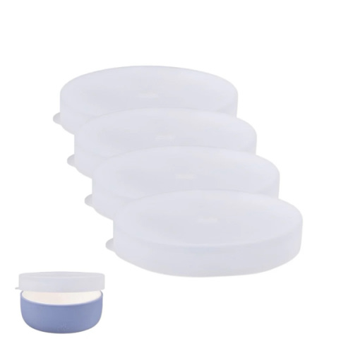 Porcelain Bowl Silicone Lids