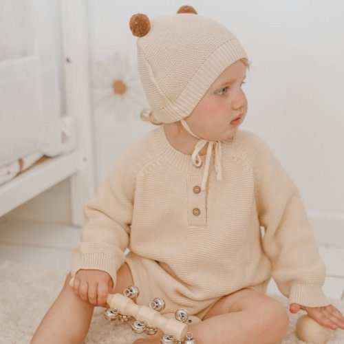 Noah Knitted Romper