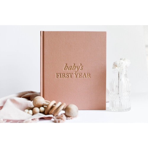 Baby's First Year Memory Book: Photo Album & Milestone Journal