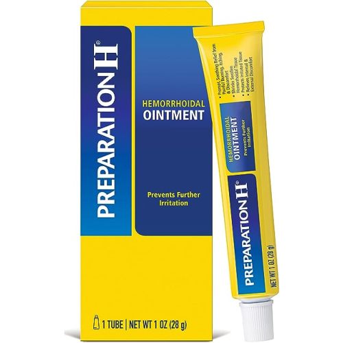 Preparation H Hemorrhoid Ointment, Itching, Burning and Discomfort Relief - 1 Oz Tube