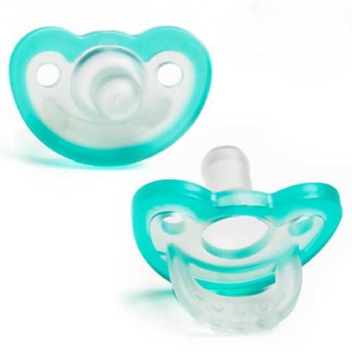 RazBaby Jollypop Pacifier 0-3M - Green - 2 Pack