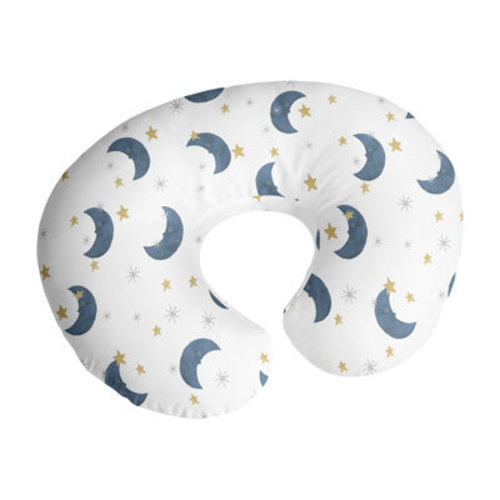Bear and Moon Nursing Pillow Cover Case by Sweet Jojo Designs | Wayfair