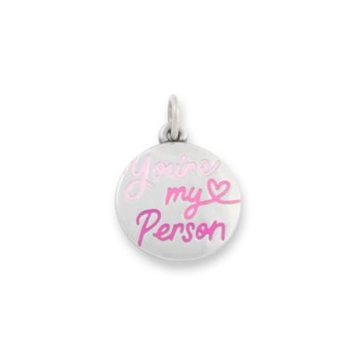 Enamel You're My Person Charm