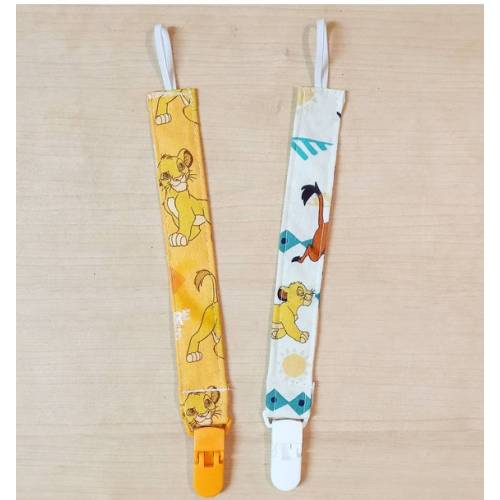 Lion King Inspired Pacifier Clips. Handmade. - Etsy