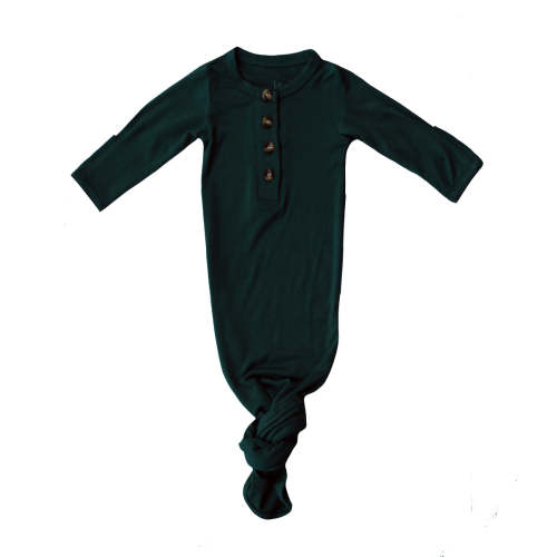 Knotted Baby Gown - Dark Teal – Presley Couture