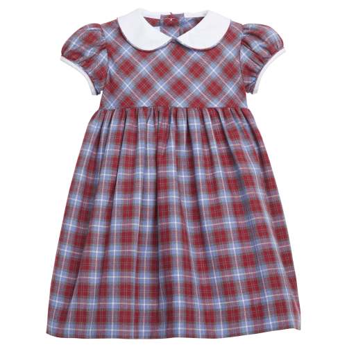 Natalie Dress - Stafford Plaid