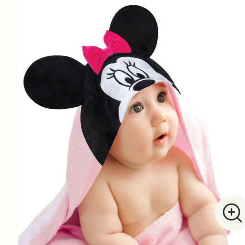 Minnie Mouse Hooded Bath Towel