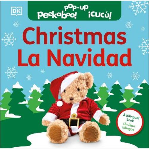 Bilingual Pop-Up Peekaboo! Christmas / La Navidad - by DK (Board Book)