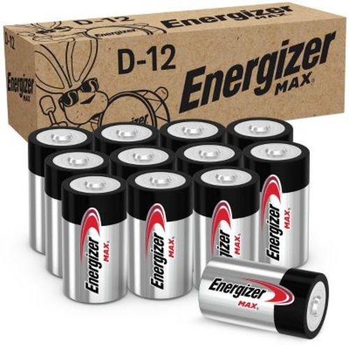 Energizer Max D Batteries - Alkaline Battery