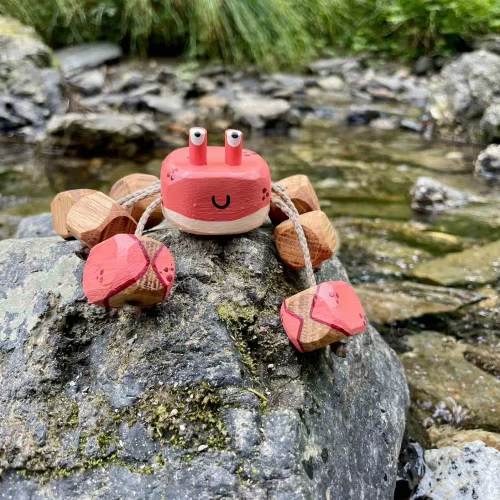 Little Crab Wooden toy