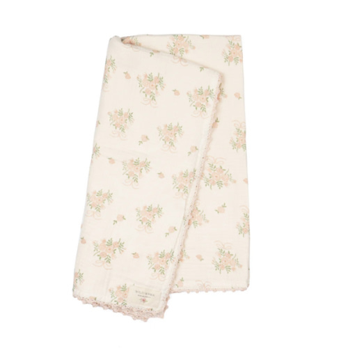Crochet Trim Swaddle in Parfait Pink – Wild Wawa
