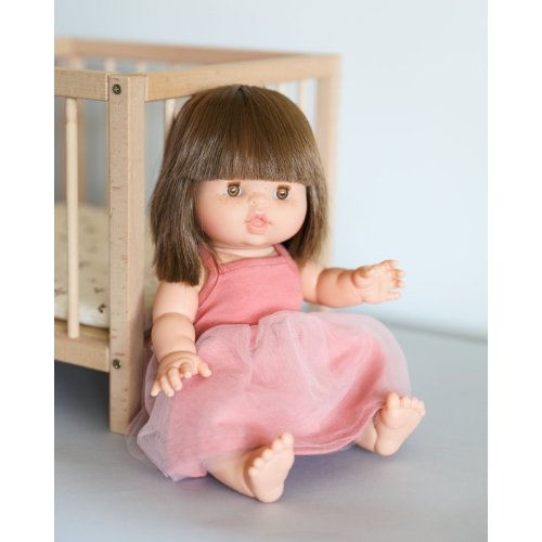 Minikane Hard Body Doll Jeanne | Modern 13" Doll | Brown Eyes – Playroom Collective