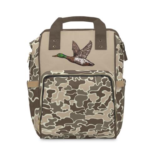 Duck Camo Backpack, Mallard Travel Bag