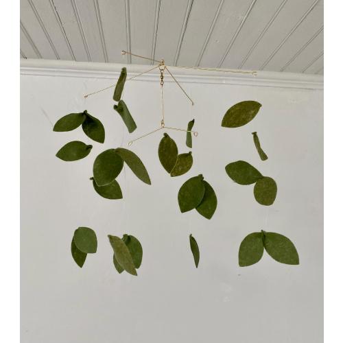Felt Leaf Nursery Mobile