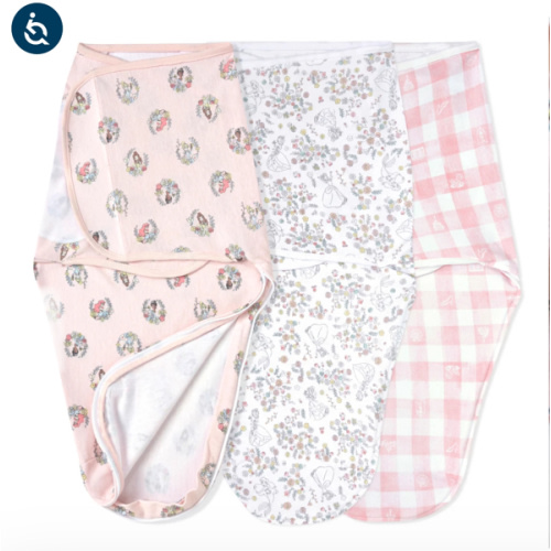 aden + anais Disney Princess Cotton Easy Swaddle 0-3M
