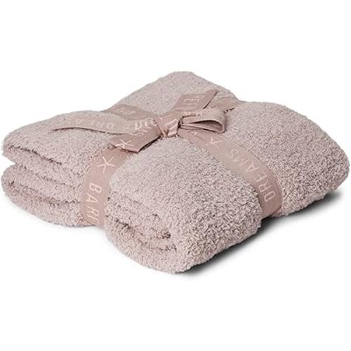 Barefoot Dreams, Unisex, CozyChic® Stroller Blanket, Faded Rose, Baby