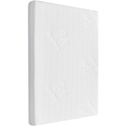 47x23.6 Bedside Crib Mattress: 1.5" Thick Dual Sided Gel Memory Foam Bassinet Mattress Fit for ADOVEL/BabyBond/ELEMARA Bassinet Bedside