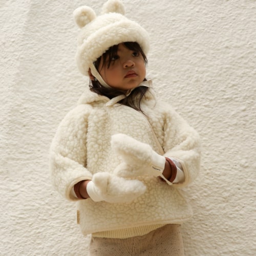 Harrods x BINIBAMBA Exclusive Peanut Teddy Hat for Babies