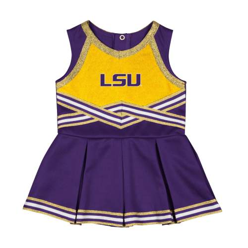 LSU Tigers Infant Lollipop Park Cheer Dress