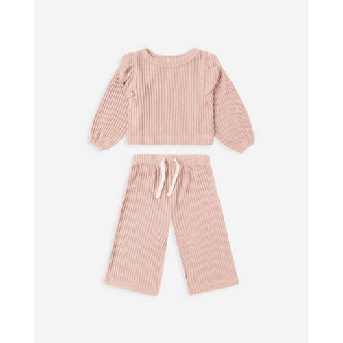 Ruffle Cozy Set || Rose – Quincy Mae