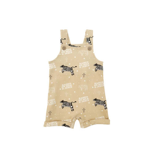 Raised on Milk & Jesus Cow Overalls – OUR HOUSE ABOVE