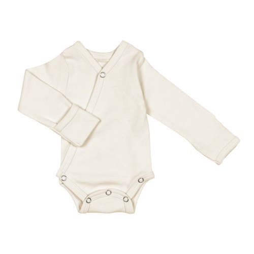 Buttercream | Organic Kimono Bodysuit Preemie-NB