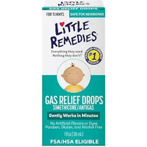 Little Remedies Newborn Gas Relief Drops, Natural Berry, 1 Fl Oz