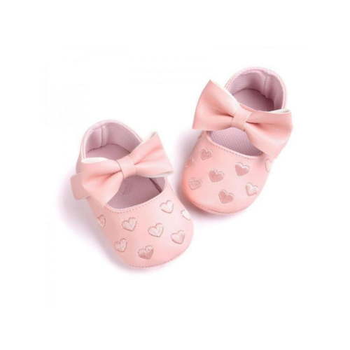 Newborn Baby Girl Soft Crib Shoes Infants Anti-slip Sneaker Prewalker 0-18M