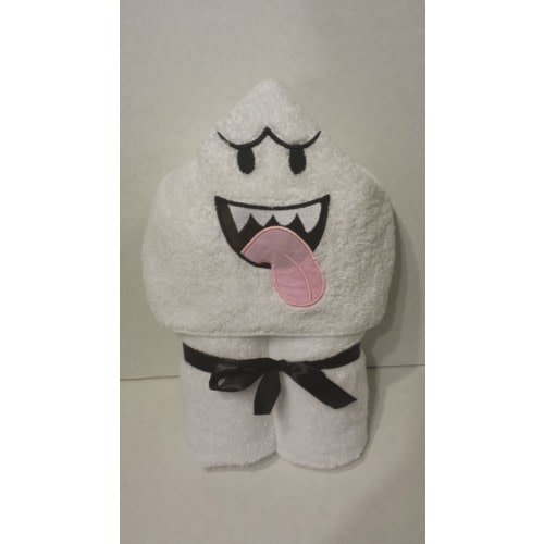 Boo Ghost Hooded Towel