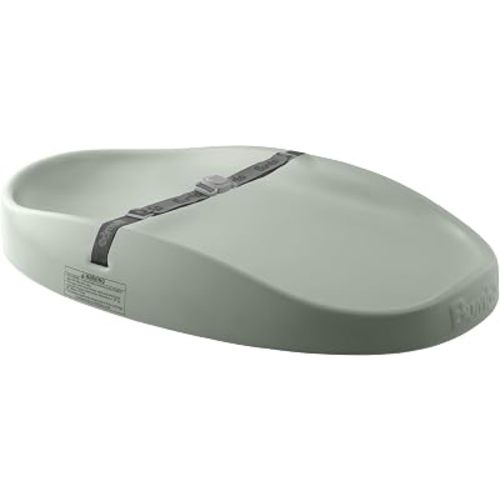 Bumbo Changing Pad, Easy to Clean, Lightweight, Waterproof Foam, Soft and Comfortable, includes Safety Strap, Sage