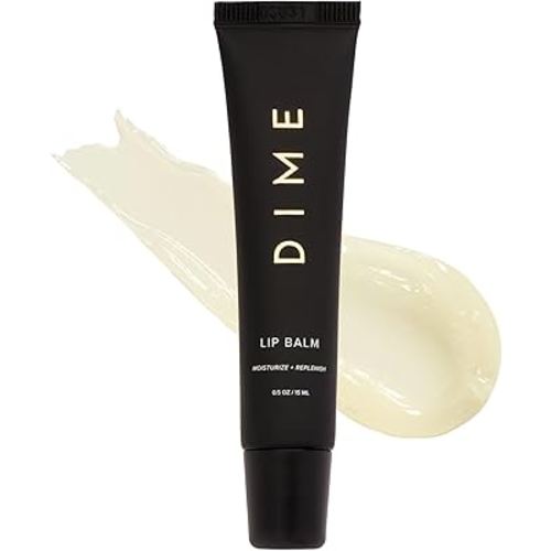 DIME Beauty Lip Balm, Hydrating Lip Balm and Gloss, Vegan & Cruelty-Free, Anti-Aging Lip Care, .5 oz / 15 ml