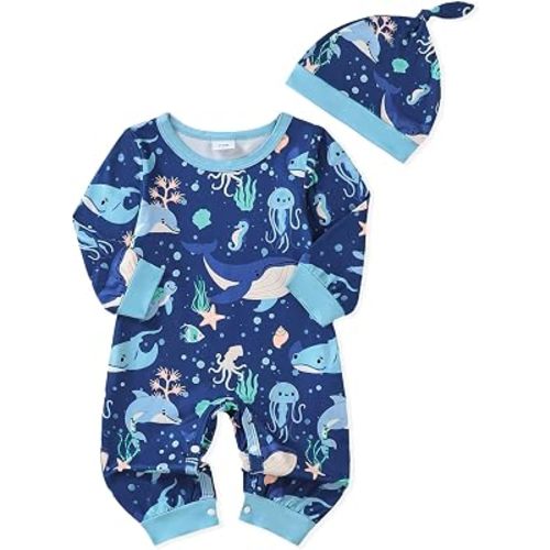 NZRVAWS Newborn Baby Boy Clothes Outfits Letter Prined Romper Pants Set Infant Baby Boy Clothing 0 3 6 9 12 18 Months