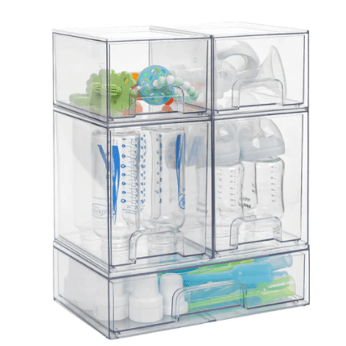Papablic Smart Baby Bottle Station- Baby Bottle Organizer
