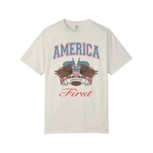 America First Vintage Eagle T-Shirt – FUENTES.STORE