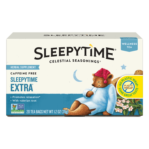Sleepytime Extra Wellness Tea, 20 ct | Natural Bedtime Tea – Celestial Seasonings
