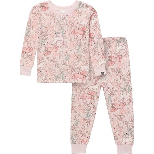 Modern Moments by Gerber unisex-baby Hacci Snug Fit 2-piece Pajama Set