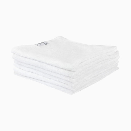 Copper Pearl Ultra Soft Washcloth (6 Pack) - White