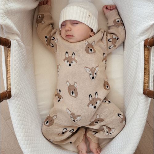 Woodland Jacquard Jumpsuit