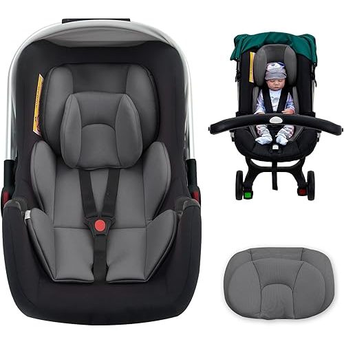 Kaseeous Thickened Carseat Head Support for Infant
