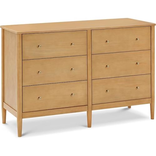 Davinci Frem 6-Drawer Dresser in Honey, GREENGUARD Gold Certified