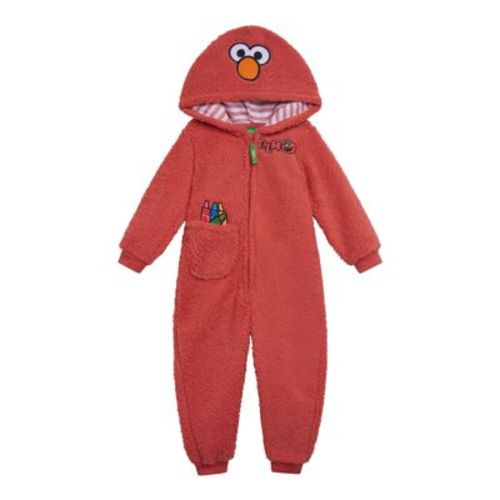 Sesame Street Baby Cozy Faux Sherling Zip Up Cosplay Costume Coverall Newborn to Infant