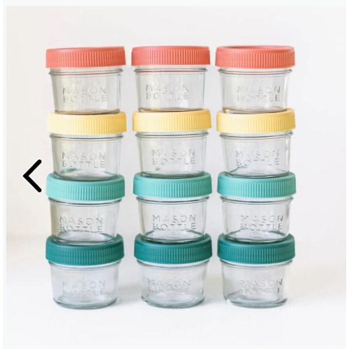 Breastmilk Storage Jar Set – Mason Bottle