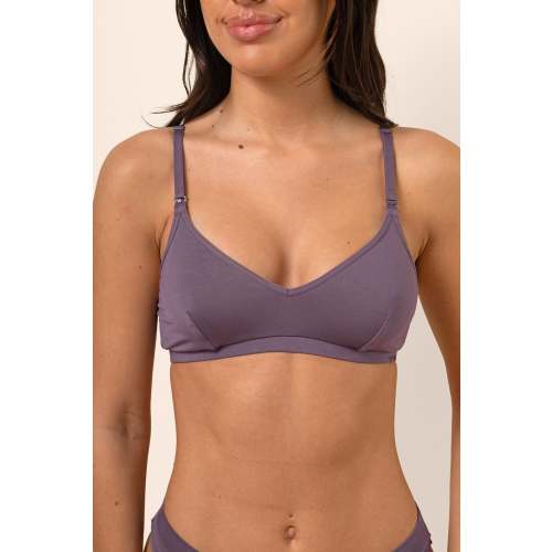 Women's Nursing Bra in Currant