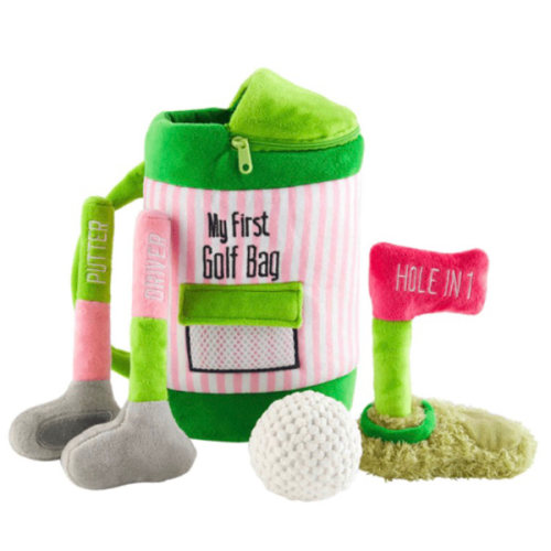 Pink Golf Plush Play Set | Mud Pie