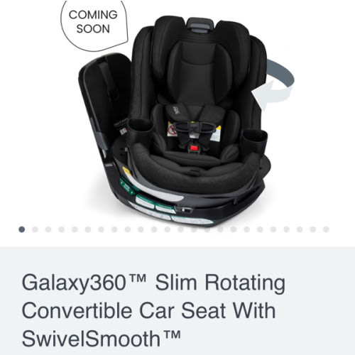 Britax | Galaxy360™ Slim Rotating Convertible Car Seat With…