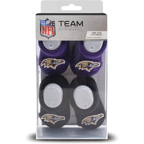 NFL Infant Bootie Socks 0-12 Months - 2 Pack