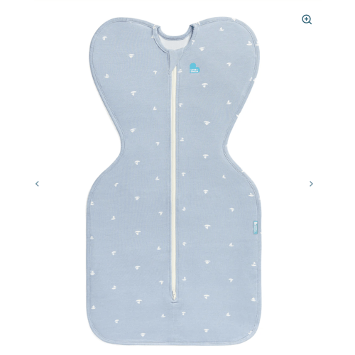 Swaddle Up™ 1.0 TOG Viscose from Bamboo Mist Blue Boats