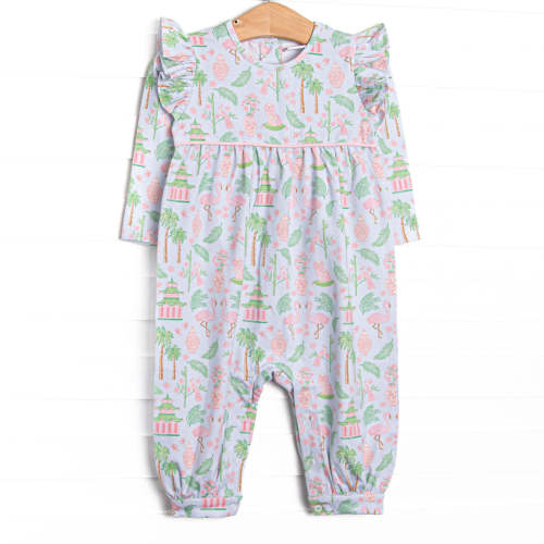 East Wind Luck Romper, Green – Stitchy Fish