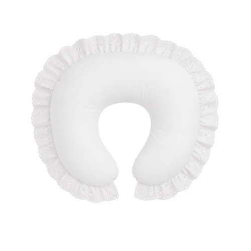 Little Mae & Co White Ruffle Nursing Pillow Cover – EasyTot
